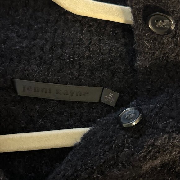 jenni kayne boucle button pullover - Picture 3 of 4